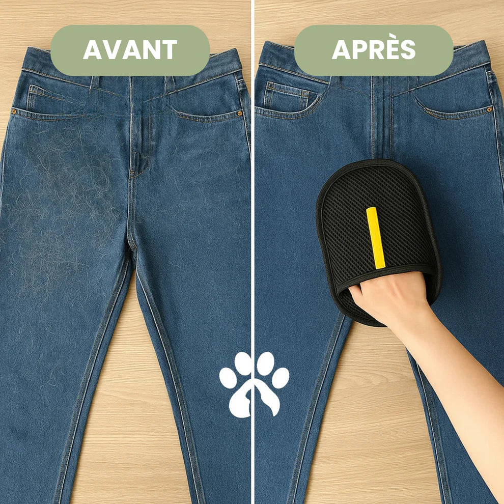 Gant et Brosse Anti-Poils